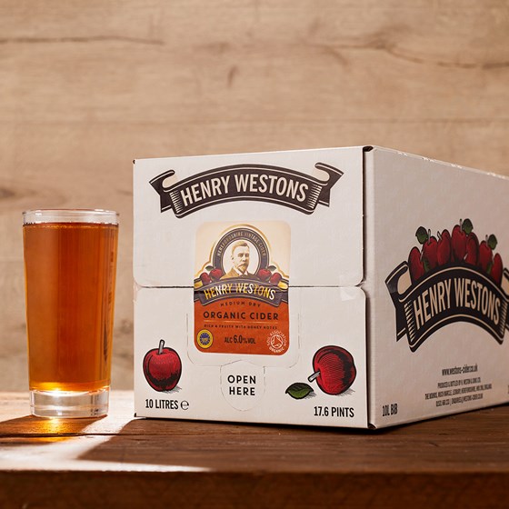 Henry Westons Organic Medium Dry Still Cider