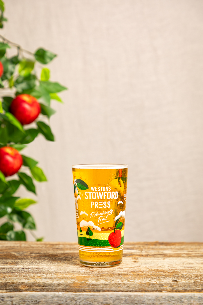 Stowford Press Glassware (4x Pints)