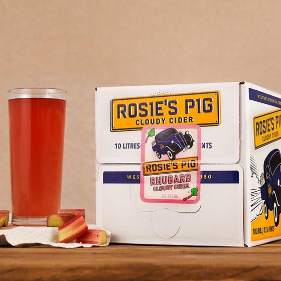 Rosie's Pig Cloudy Rhubarb Cider