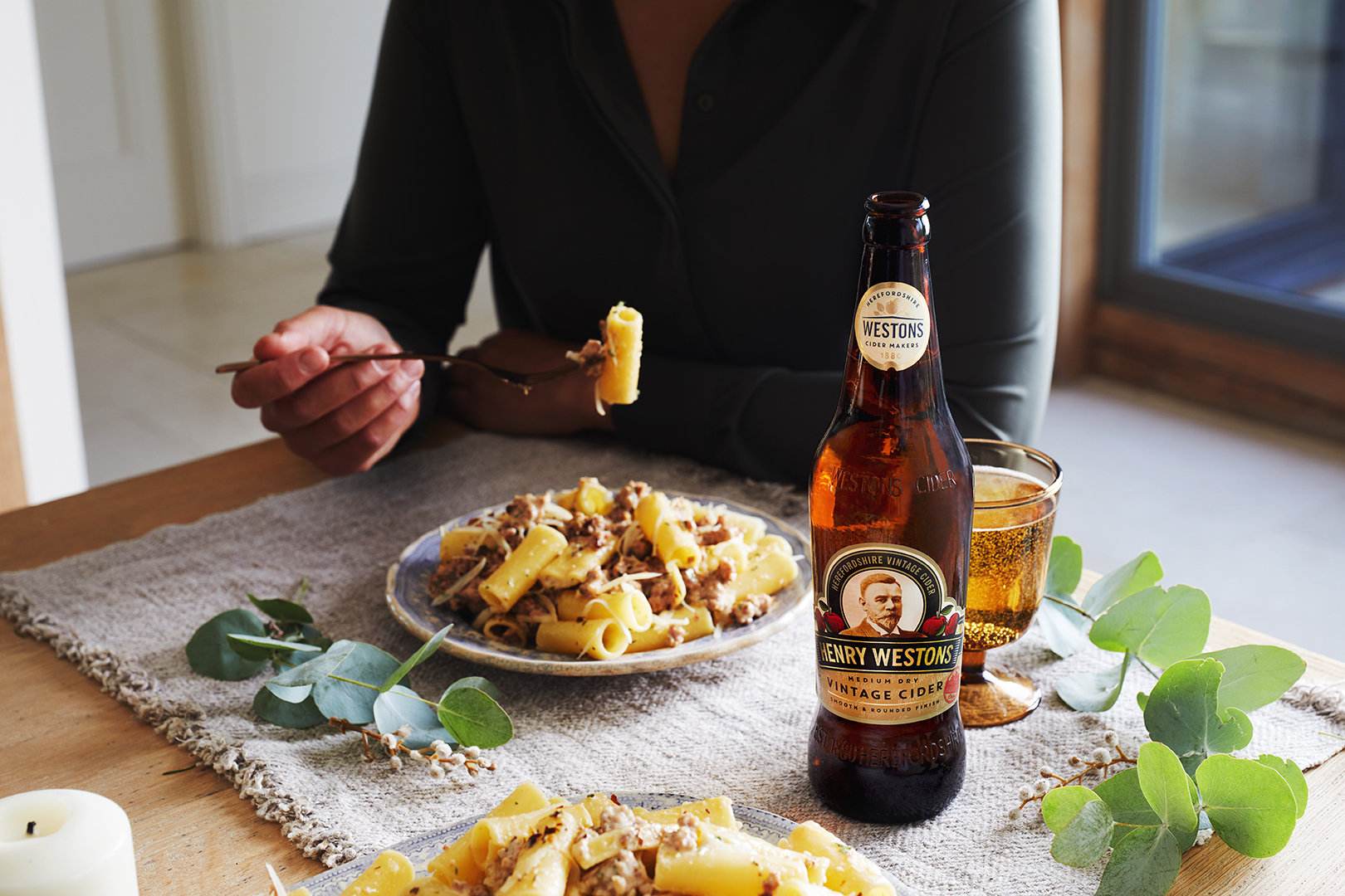 Pork and Herb Rigatoni