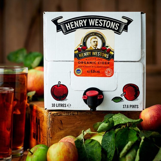 Henry Westons Organic Medium Dry Still Cider